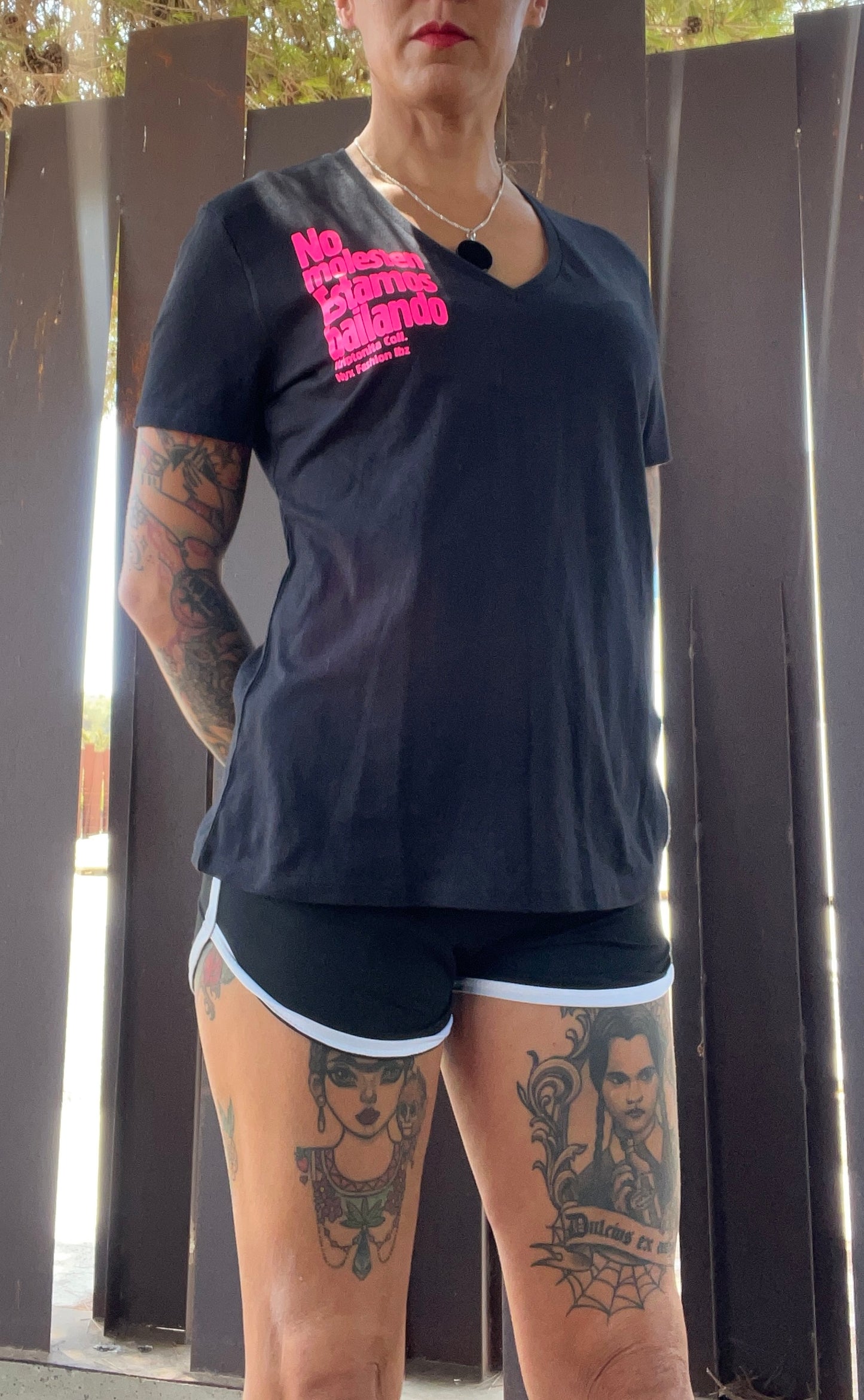 Camiseta mujer No molesten estamos bailando Kriptonita Coll.
