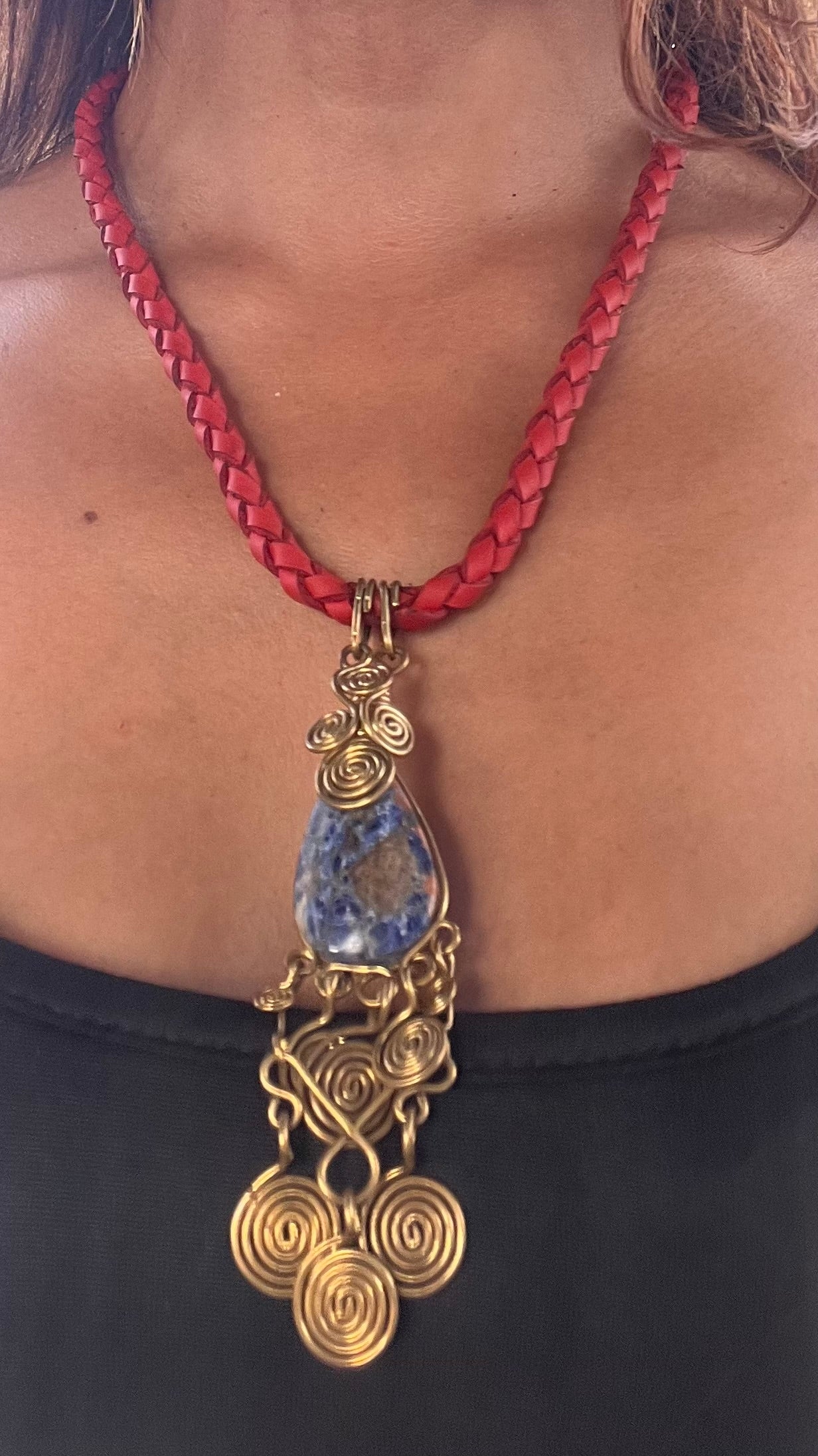 Colgante collar hecho a mano