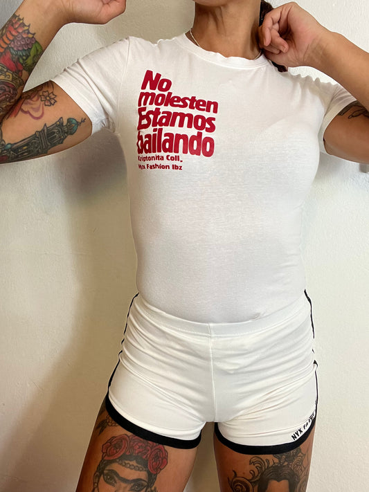 Camiseta San Fermín No molesten estamos bailando Kriptonita Coll.