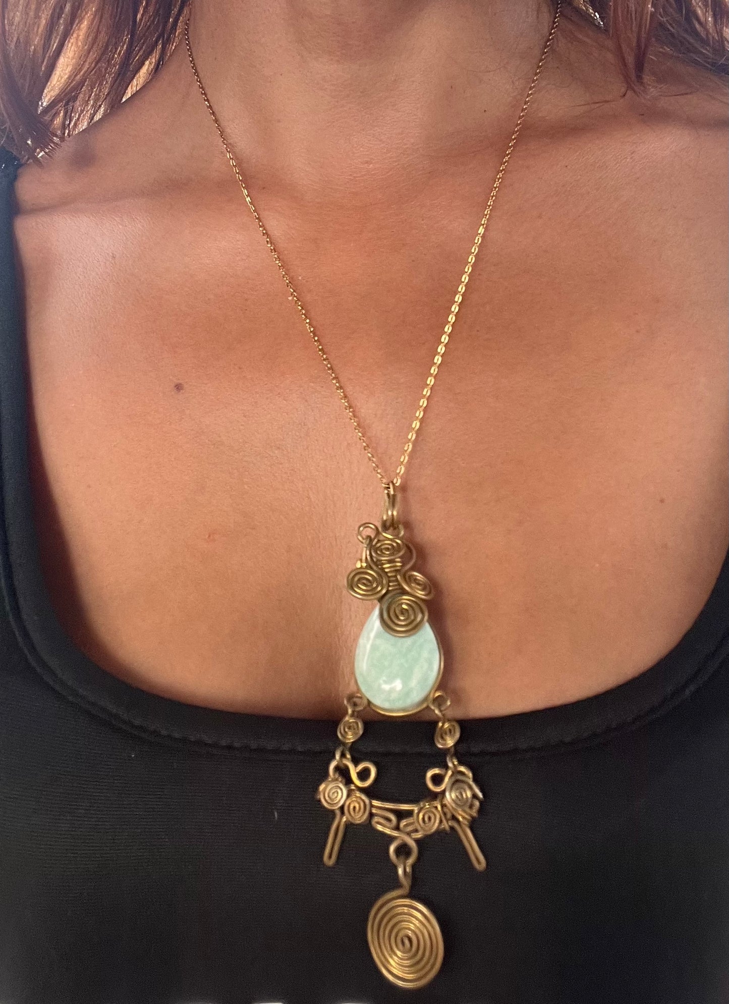 Colgante collar hecho a mano