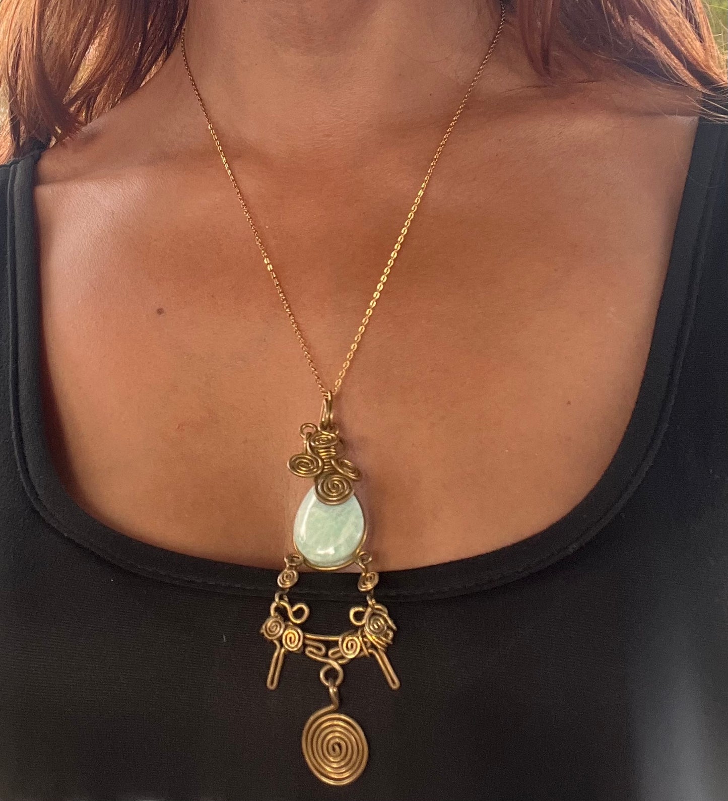 Colgante collar hecho a mano