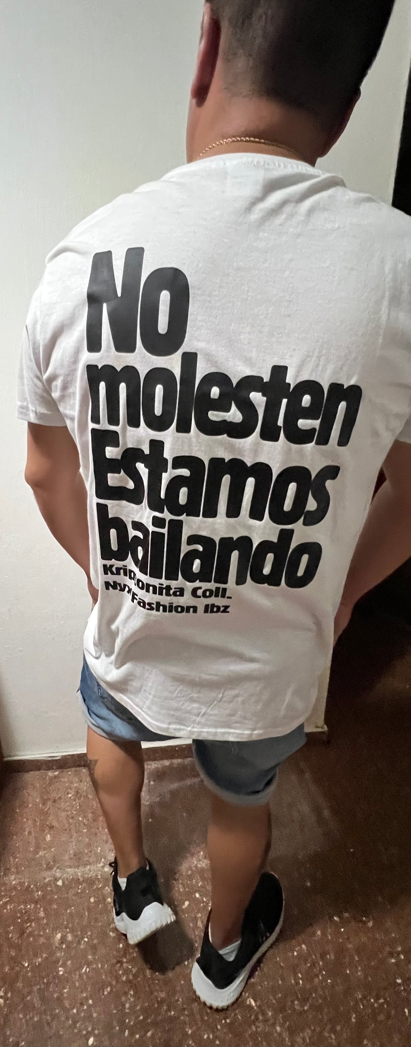 Camiseta No molesten estamos bailando Kriptonita Coll. Hombre