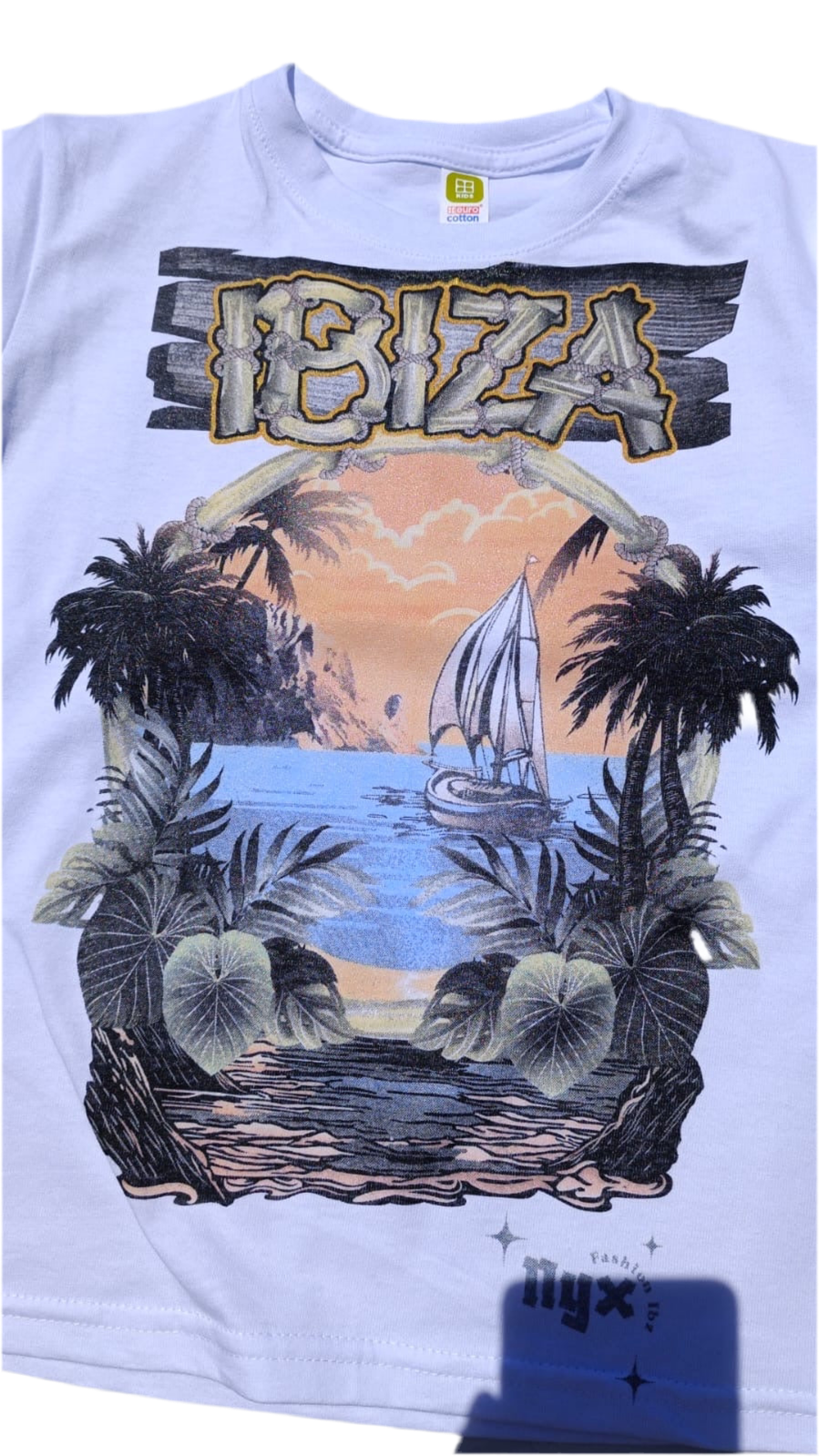 Camiseta unisex luminaris ibiza es Vedra Nyx Fashion Ibz
Camisetas que se pintan con el sol
