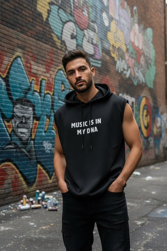 Camiseta capucha music is in my DNA Nyx Fashion Ibz