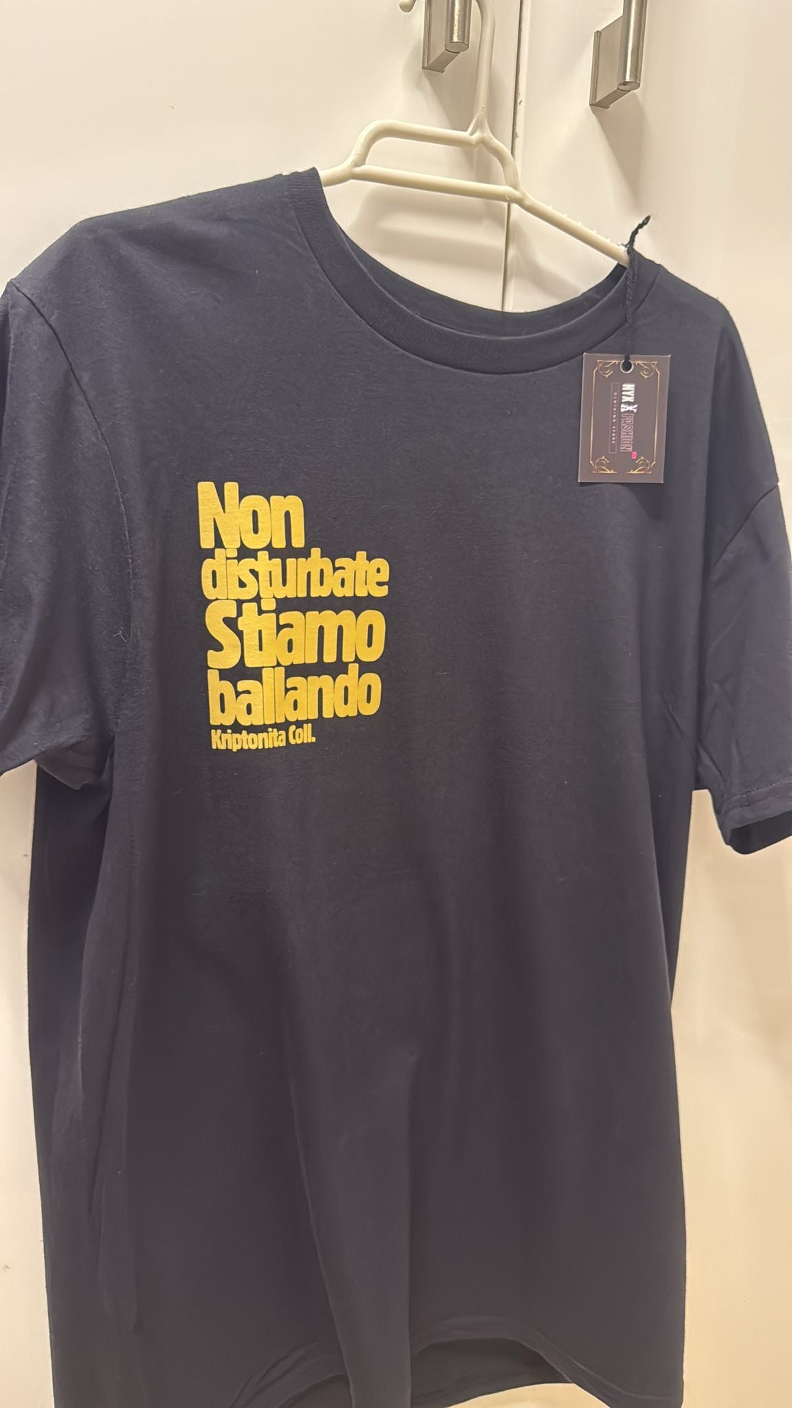 Camiseta hombre non disturbate stiamo ballando Kriptonita Coll.