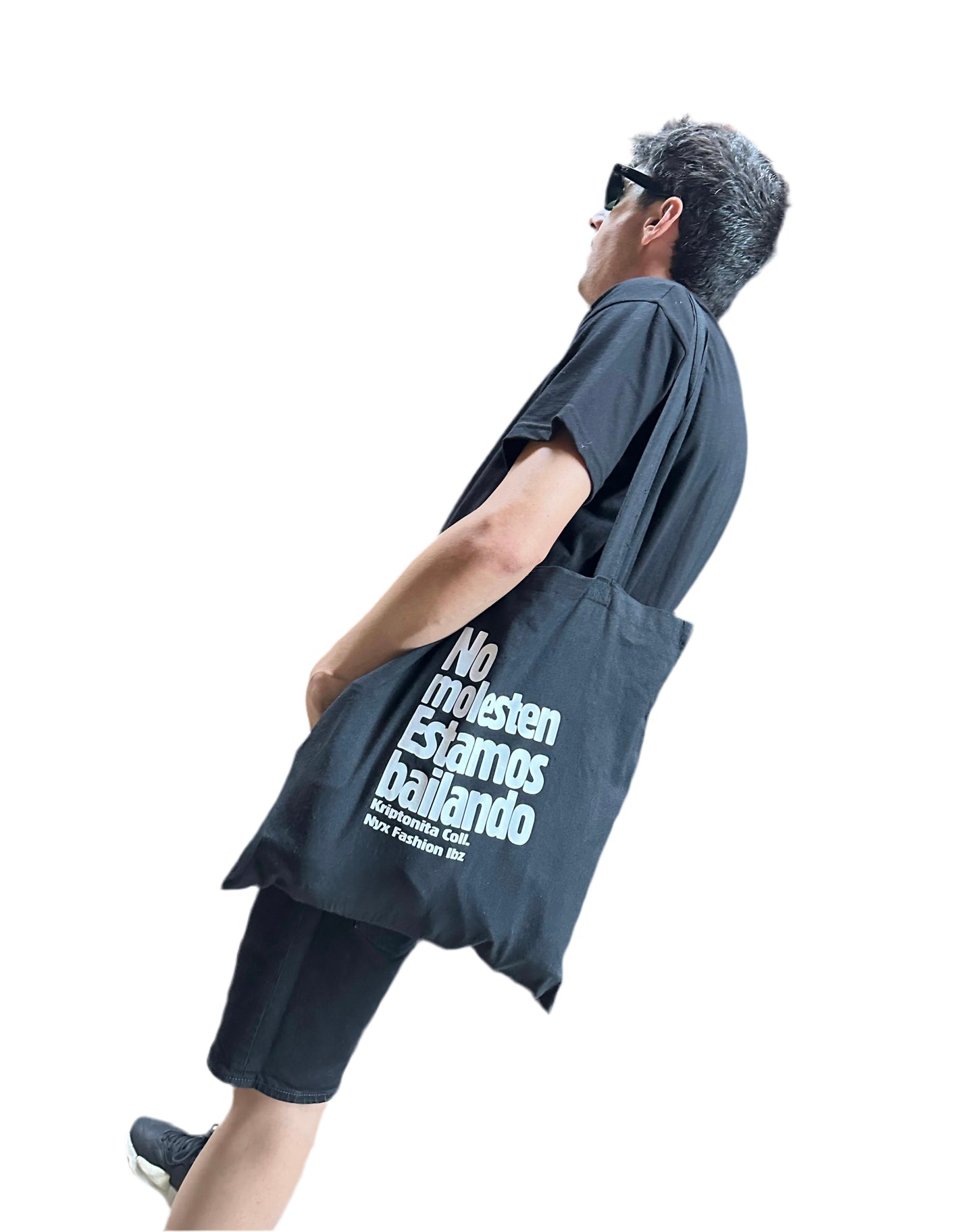 No molesten estamos bailando Tote bag Kriptonita Coll.