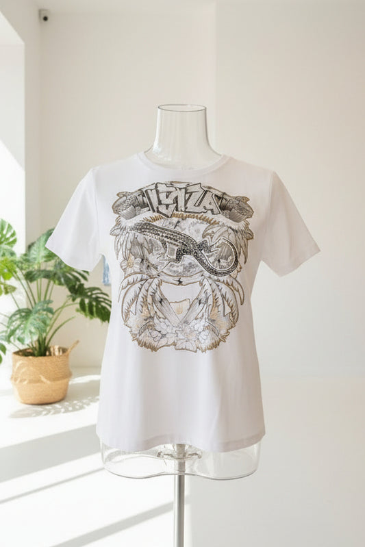 camiseta luminaris sargantana se pinta con el sol mágica nyx fashion ibz