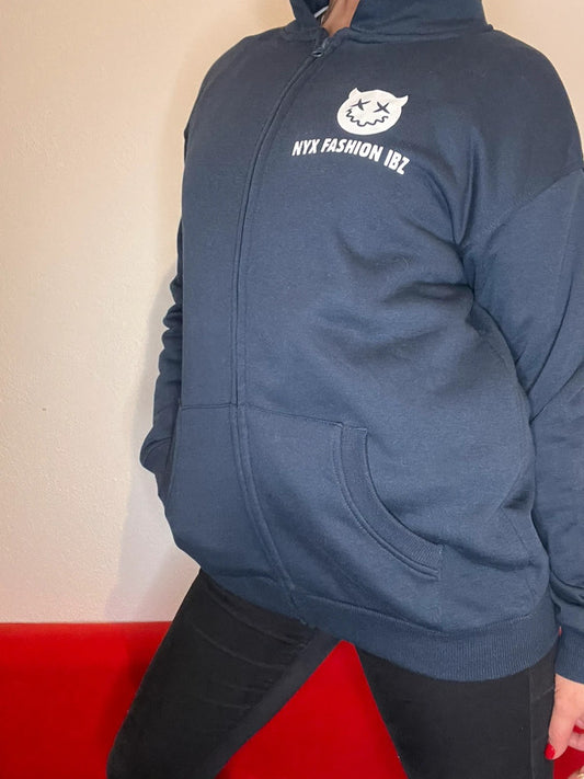 Sudadera Life begins at the first Rave 100% algodón