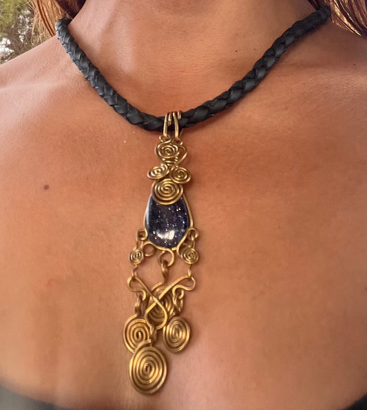 Colgante collar hecho a mano