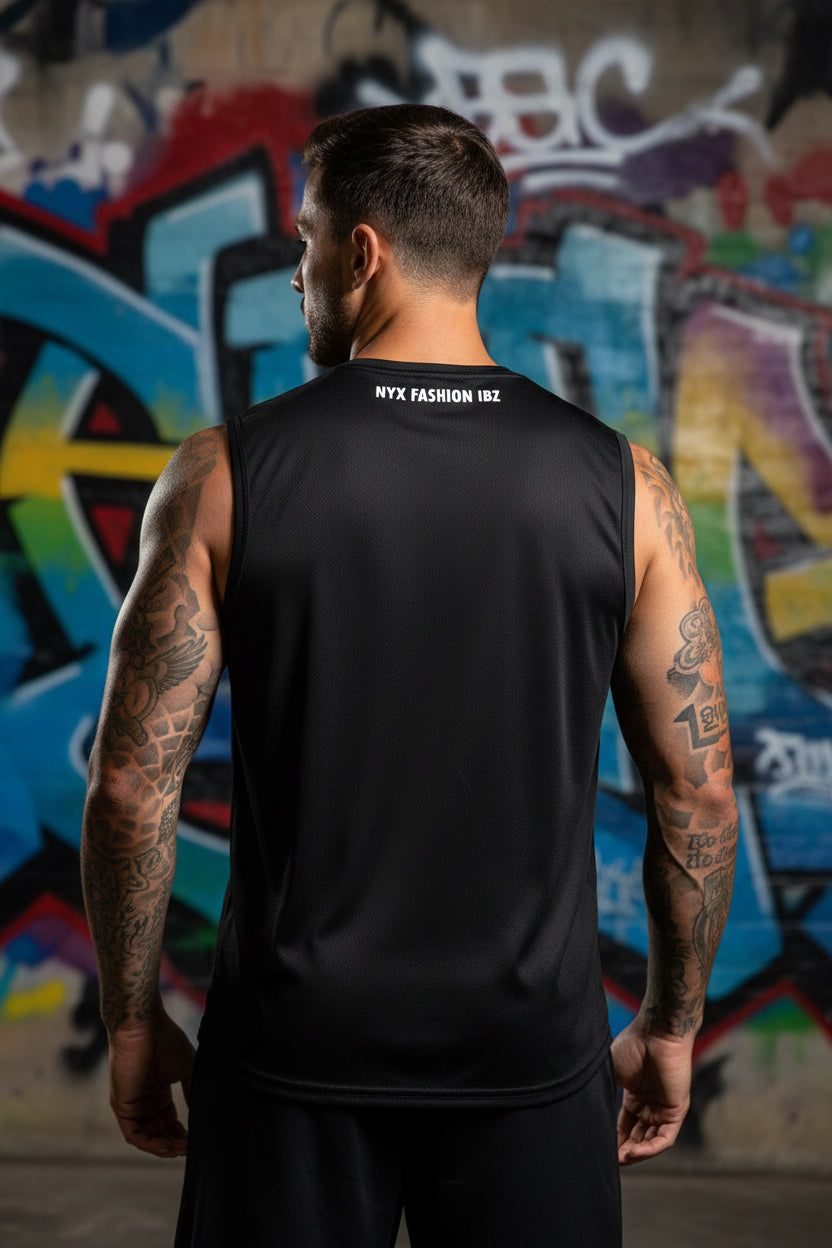 Camiseta sin mangas music is my revolution Nyx Fashion Ibz