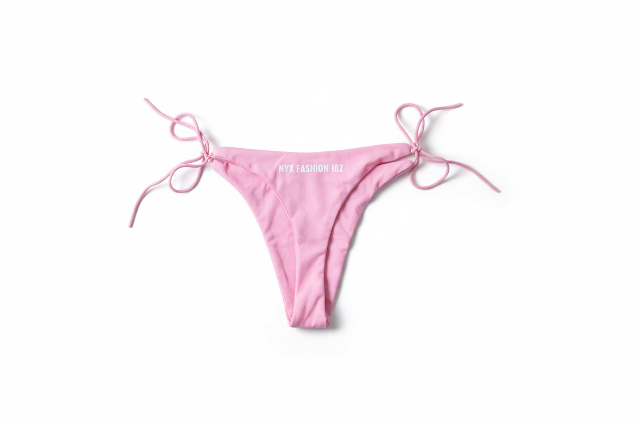 Bikini rosa Less drama more techno