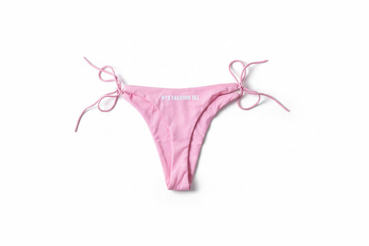Bikini rosa Less drama more techno