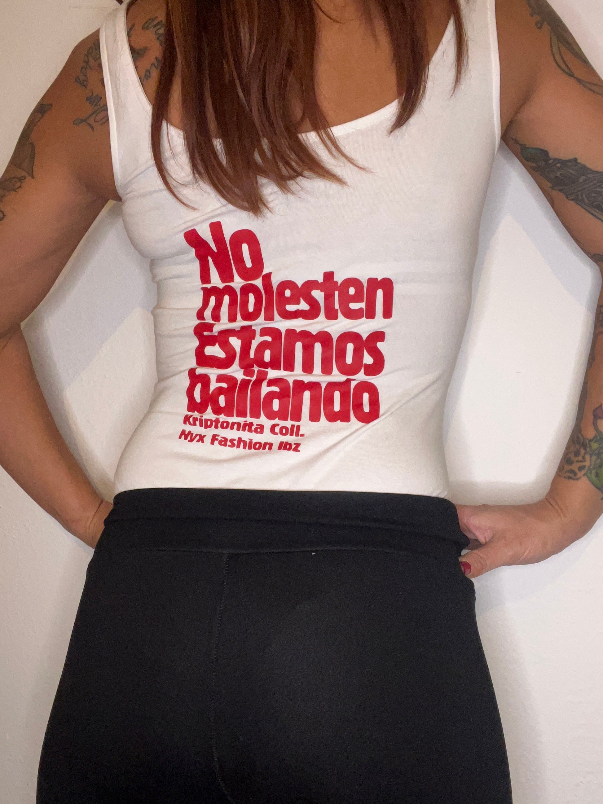 Body San Fermín No molesten estamos bailando by Nyx Fashion Ibz Kriptonita coll