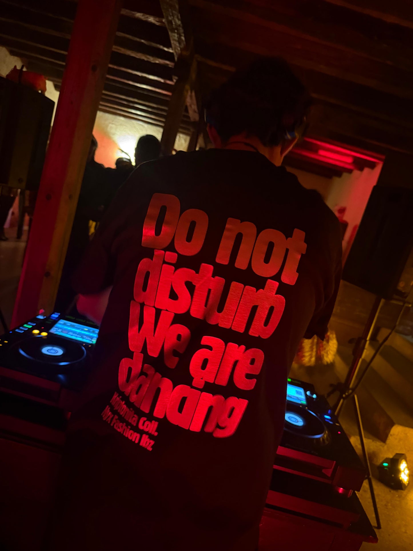 Camiseta Do not disturb we are dancing Kriptonita Coll.