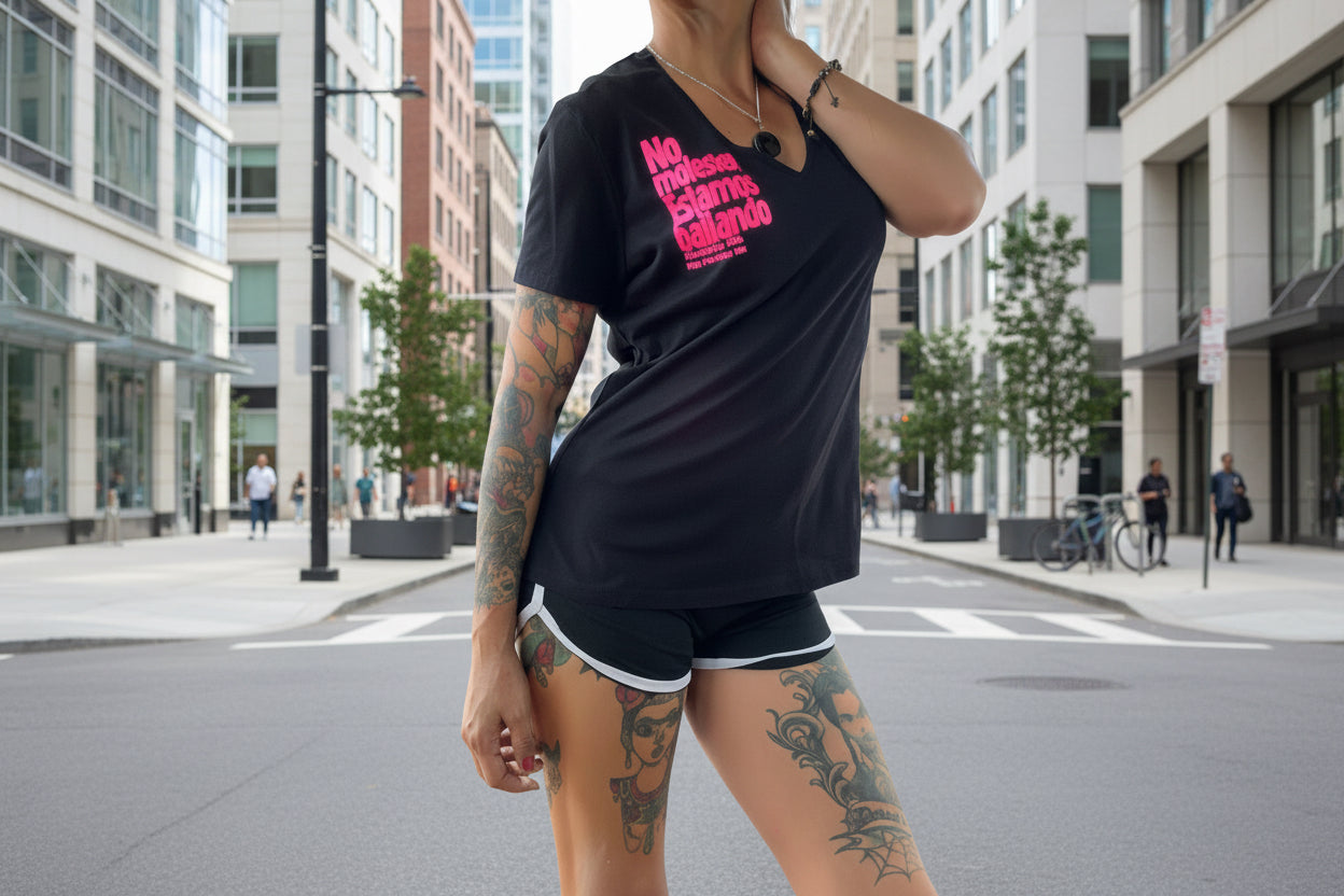 Camiseta No Molesten Estamos Bailando · Kriptonita Coll. · Nyx Fashion Ibz