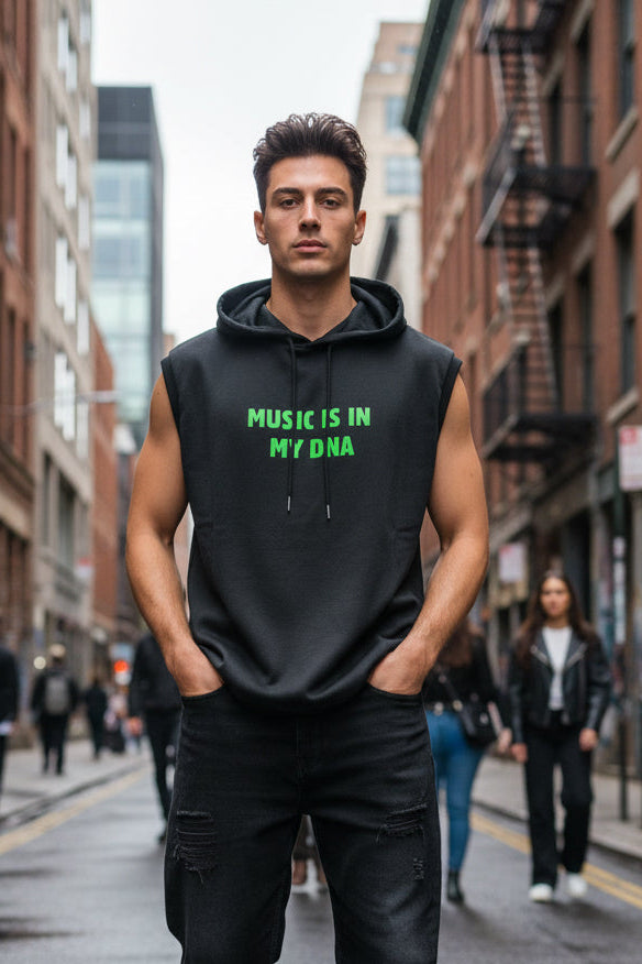 Camiseta capucha music is in my DNA Nyx Fashion Ibz