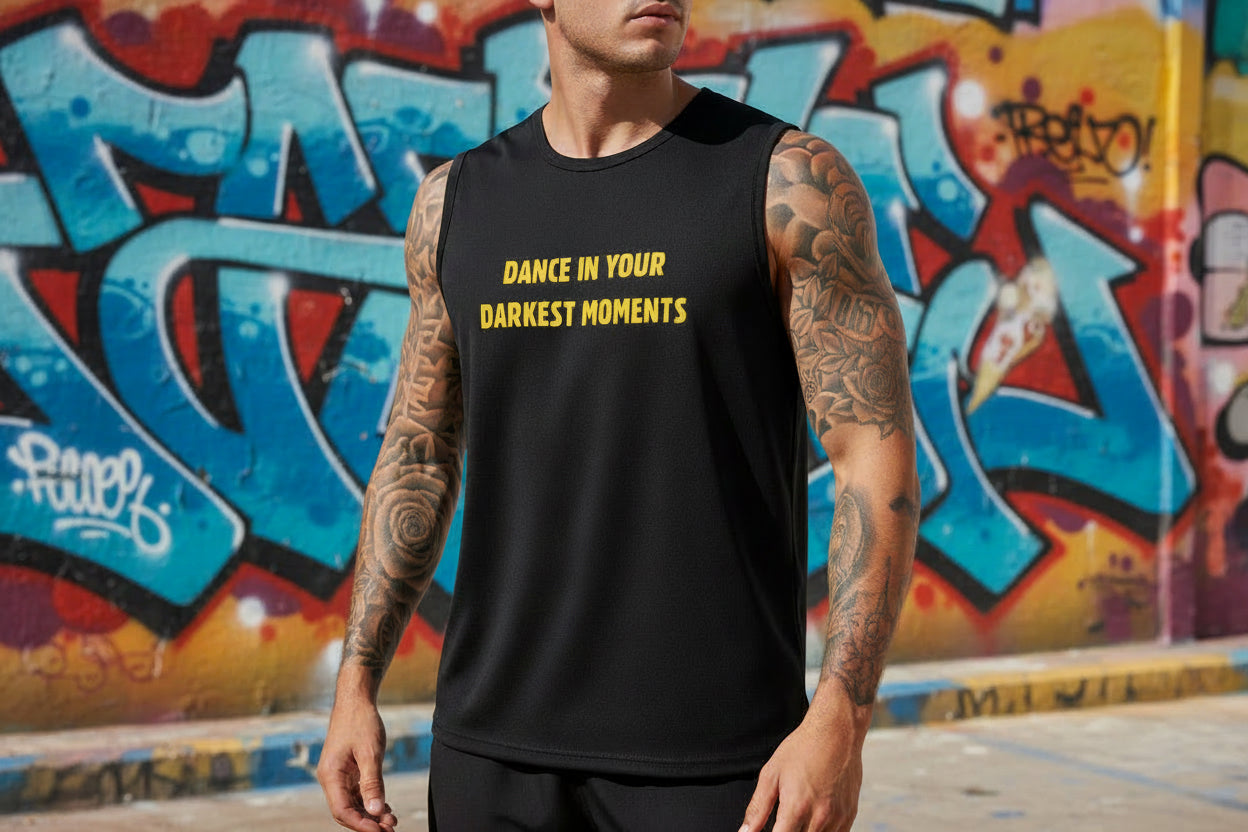 Camiseta sin mangas dance in your darkest moments Nyx Fashion Ibz