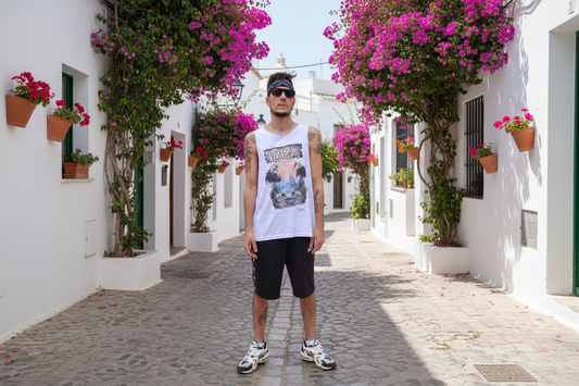 Camiseta unisex luminaris ibiza es Vedra Nyx Fashion Ibz
Camisetas que se pintan con el sol 