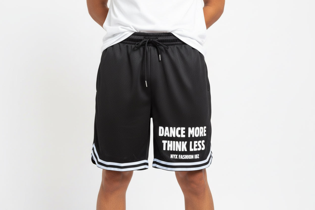 Short basket negro dance more think Less