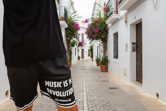 Short basket negro music is my revolution