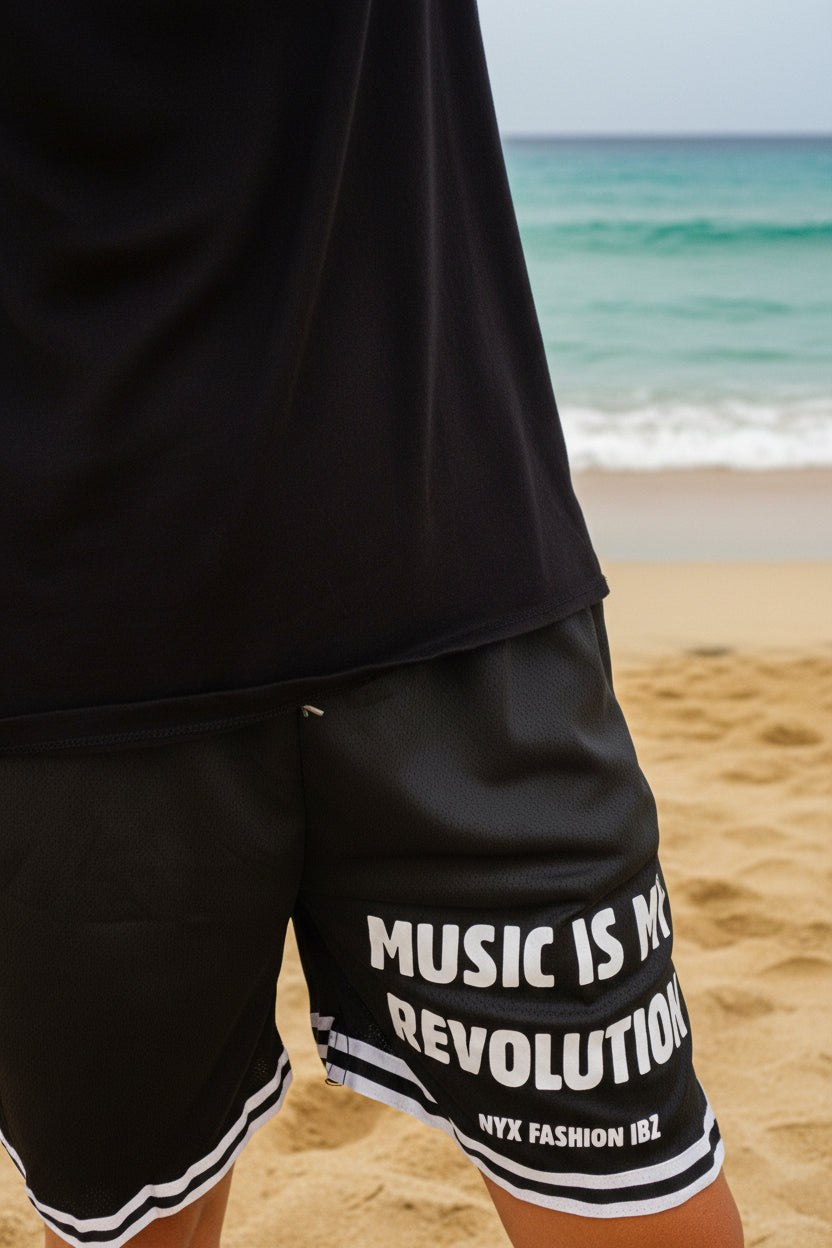 Short basket negro music is my revolution