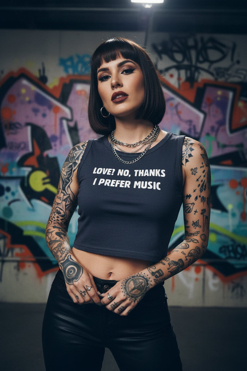 Top corto love?no, Thx. I prefer music Nyx Fashion Ibz