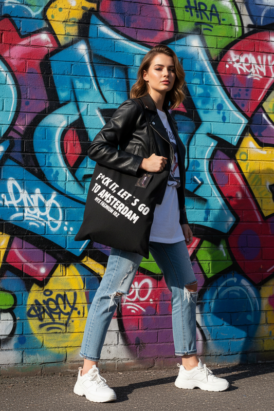 Tote Bag Fuck it let’s go to Amsterdam
